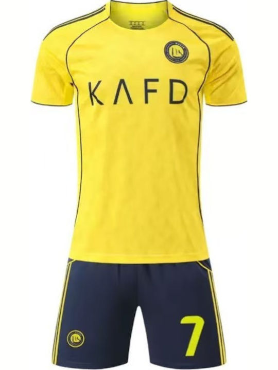 King Мъжки Комплект Футбол Ronaldo 2026 Alnassr Home