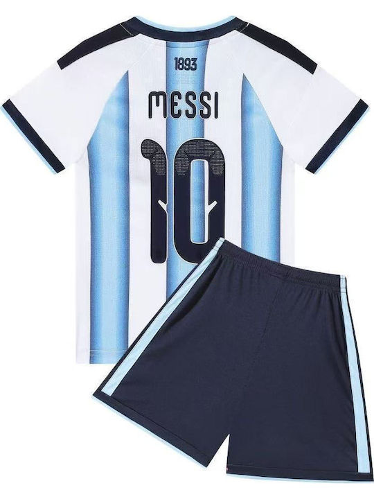King Ανδρικο Σετ Ποδοσφαίρου Messi Mundial 2026 Εθνική Αργεντινή Home
