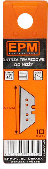 Trapezoid Blades 10 Pcs E-400-0422