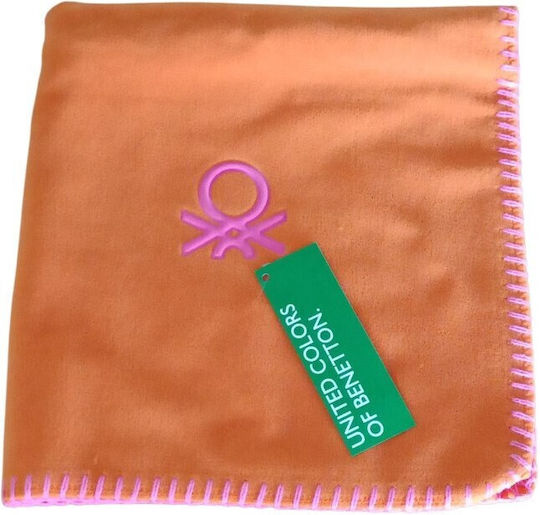Benetton Dekorativer Kissenbezug Vlies Ραφ 47x47cm