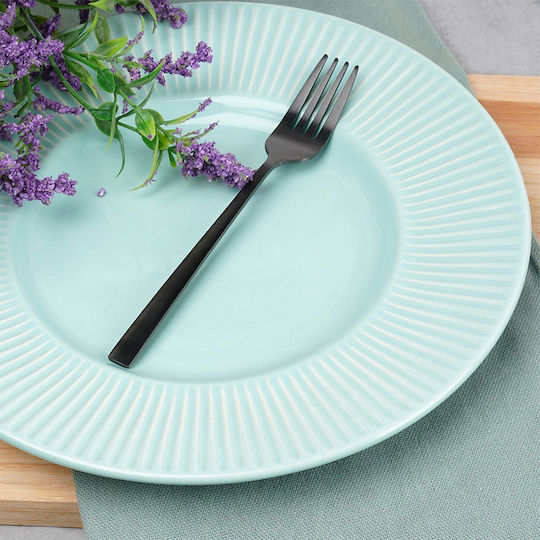 Excellent Houseware Сет Вилици Плодове/Десерт Аноскидова Черни 15см 4 Бройки