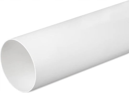 Tub de Ventilație Rotund Fi:150mm 1m Alb Airroxy 02-490