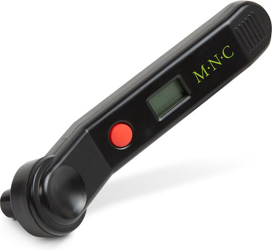 Tester Digital de Presiune pentru Anvelope Lcd Manometru Roți 0-6,9 Bar Psi Kpa Baterie Inclusă Negru