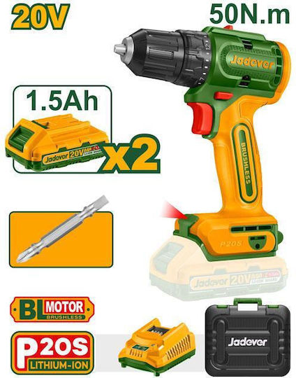Jadever Akku-Bohrschrauber 20V