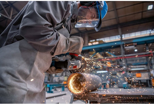 Bosch GWS 17-150 Τροχός 150mm Ρεύματος 1700W με Ρύθμιση Στροφών