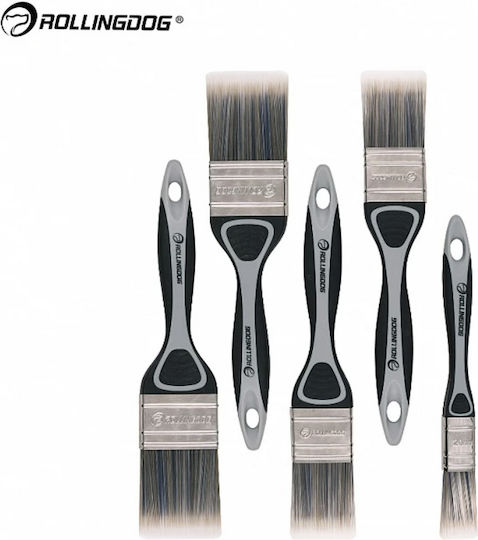 Rollingdog Bt1000 Brush Set 20 40 40 50 50mm Polyester Professional Series