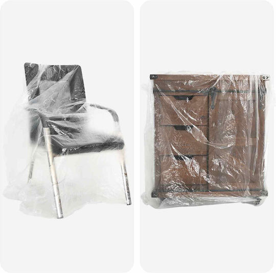 Vidaxl Фолио За Прах 6 Броя Прозрачно 400 X 500 См Hdpe