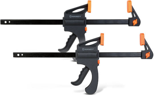 Set 2 Parallel Hair Clips One Hand 300 Mm Clamping Releasing Function