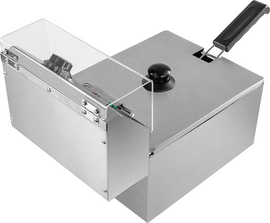 Mega-M Ηλεκτρική Φριτέζα 3kW Χωρητικότητας 6lt 18.5x24x10cm