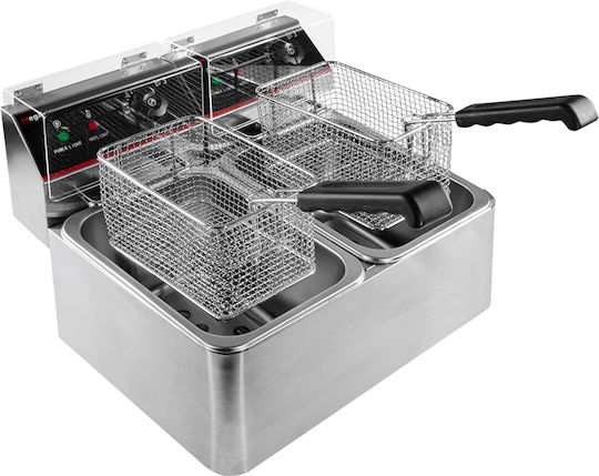 Mega-M Electric Fryer 4kW Capacity 4lt 13.5x21x12cm