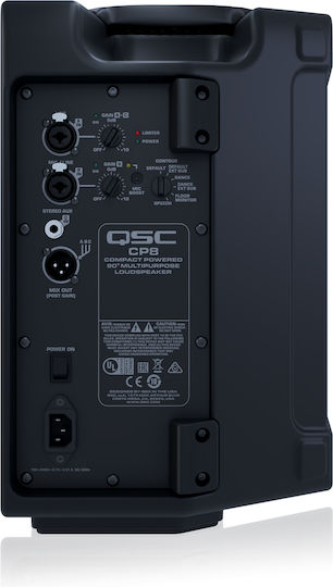 QSC CP8 Active PA Speaker 500W With 8" Woofer