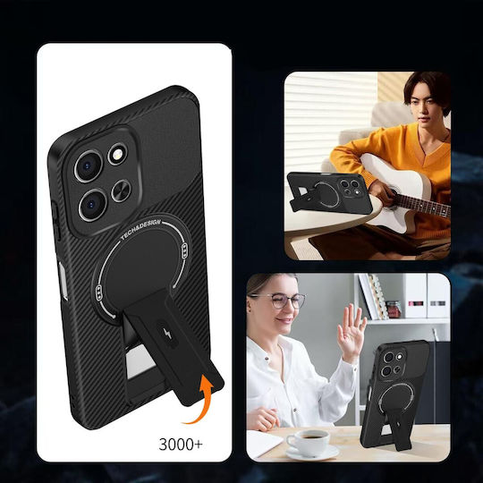 Enkay Back Cover Σιλικόνης Μαύρο (Redmi 15C 4G)