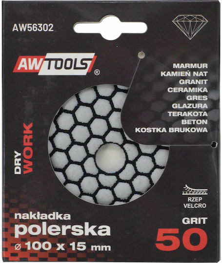 Aw Polishing Cap 100mm Gr 50 S Trocken