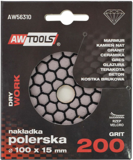 Aw Polishing Cap 100mm Gr 200 S Dry