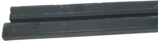 Plus Door Mosquito Net Screw Mounted Aluminum Gray With Frame 215x100cm