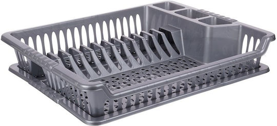 Orion Geschirrabtropfer Kunststoff Grau 46x37x8.5cm
