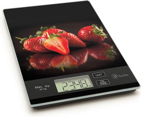 Alista Home Cântar de Bucătărie Digital până la 5kg Roșu
