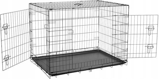 Rebel Dog Wire Cage 107x71x78cm