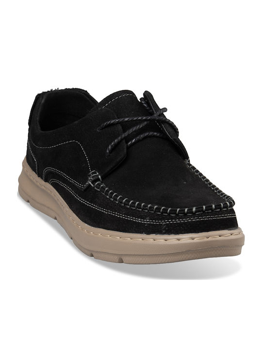 Loafers Bărbătești în Culoare Neagră