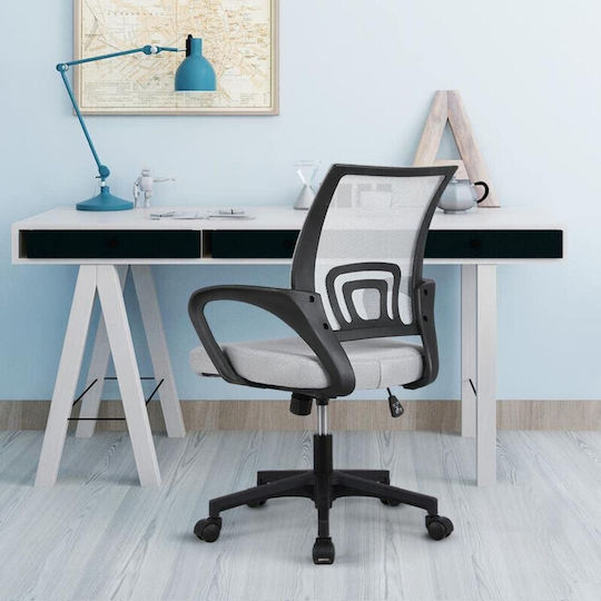 eR D L Bürostuhl mit Neigen Grau