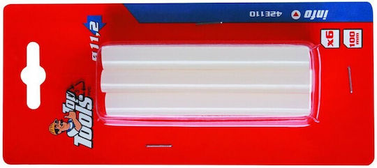Top Tools Ράβδοι Σιλικόνης TOP-42E081 Διάφανο 8mm 12τμχ