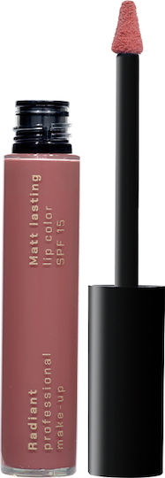 Radiant Matt Lasting Lip Color SPF15 Υγρό Κραγιόν Matte 21 6.5ml