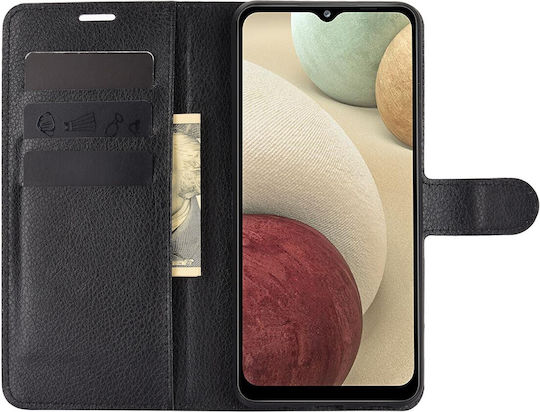 Enkay Book Tempered Glass Black (Galaxy M12)