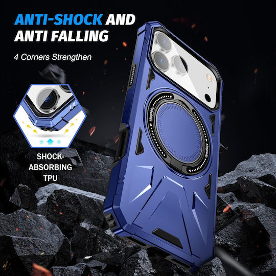 Enkay Back Cover Plastic Albastru (iPhone 17 Pro Max)