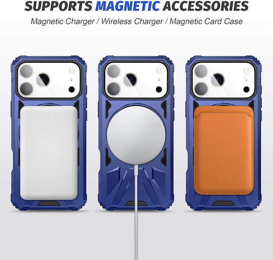 Enkay Back Cover Plastic Albastru (iPhone 17 Pro Max)
