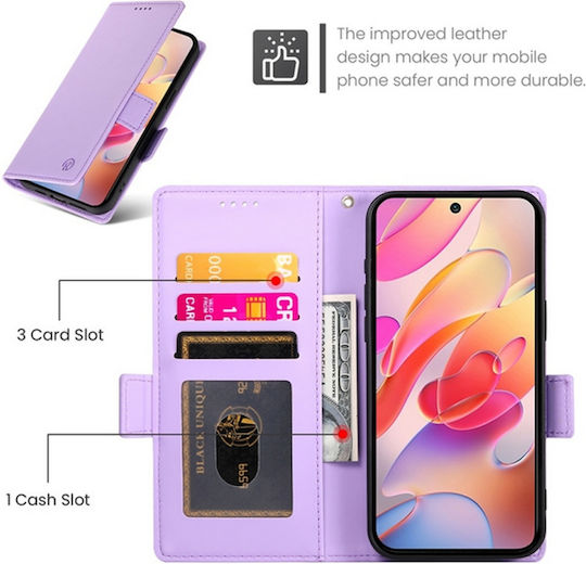 Enkay Book Μωβ (Galaxy A26)