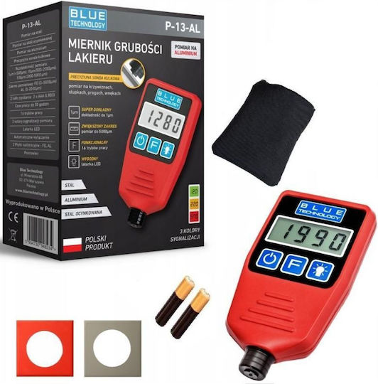 Blue Technology Paint Thickness Gauge P-13-al 5000 Micrometers
