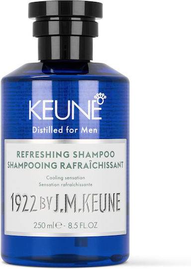 Keune 1922 by J.M. Refreshing Σαμπουάν για Όλους τους Τύπους Μαλλιών 250ml