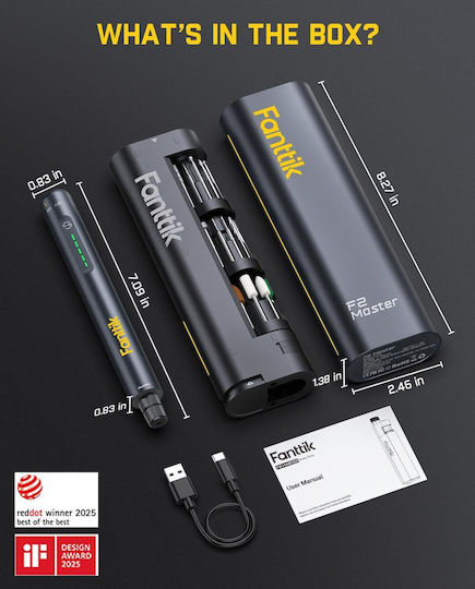 Fanttik F2 Master Rotierendes Multifunktionswerkzeug 4V 1x0,7Ah