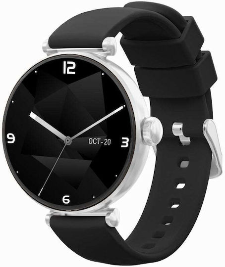 Smartwatch Gravity Gt26-5 1.27" 2 Straps Silver Gold Black