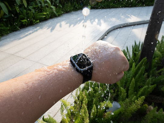 AGM Legion 3 Αδιάβροχο Smartwatch με Παλμογράφο (Μαύρο)