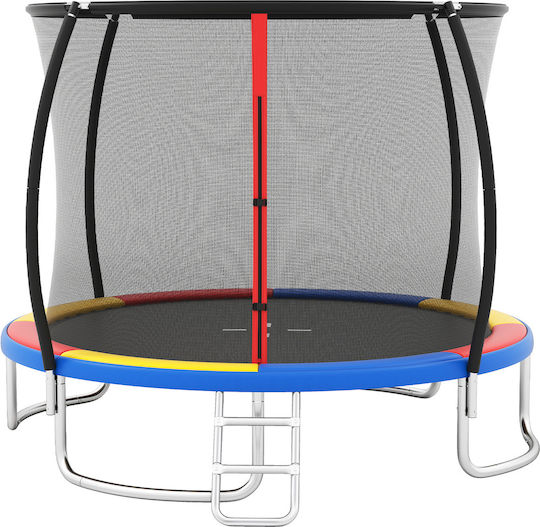 Costway TW10142CL Trampolin Für Draußen Mit Durchmesser 366cm Mit Netz Und Leiter