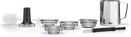Kitchenaid Еспресо Кафемашина 1450W Налягане 15bar с Мелачка Неръждаема Стомана 5KES6551ESX