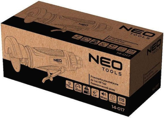 Neo Tools Pneumatic Angular Grinder 75 mm 14-017