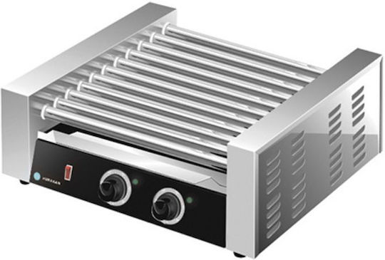 Kommerzieller Hot Dog Grill 1.3kW 46x27x20cm Cenedese GW-6