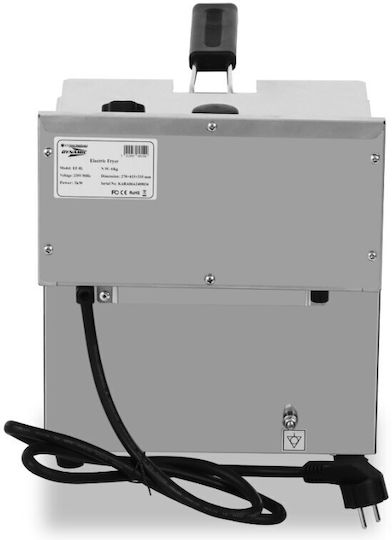 ICS FM Electric Fryer 3.25kW Capacity 8lt 26.5x41.5x34cm EF-8L