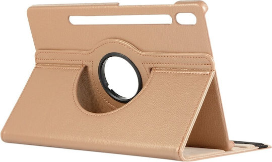 Enkay Rotating Flip Cover Περιστρεφόμενη Χρυσή (Galaxy Tab S6 10.5)
