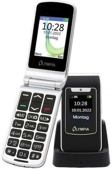 Olympia Style Duo 4G Dual-SIM Handy mit Tasten Schwarz