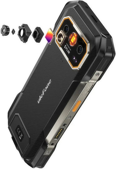 Ulefone Armor 27T+ Thermal Dual SIM (12/256GB) Ανθεκτικό Smartphone Μαύρο