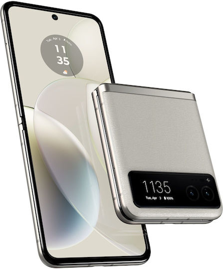 Motorola Razr 40 5G Dual SIM (8/256GB) Cremă Vanilie | Skroutz Romania