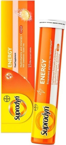 Supradyn Supradyn Energy Multivitamin für Energie 80mg Energy 15 Registerkarten