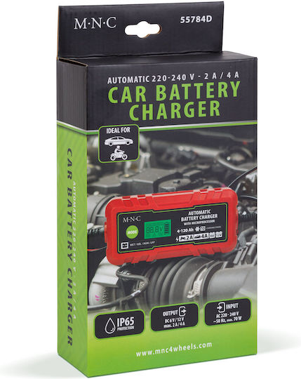 Alista Home Încărcător Baterie Automobil și Motocicletă 6/12V 2A 4A
