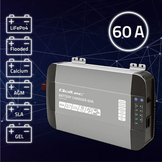 Qoltec Monolith Φορτιστής Μπαταρίας Αυτοκινήτου 12V