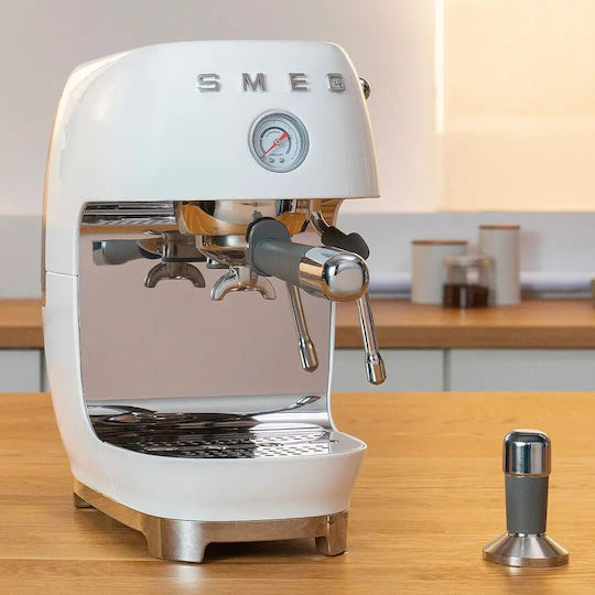 Smeg Μηχανή Espresso 1650W Πίεσης 15bar ECF03CREU