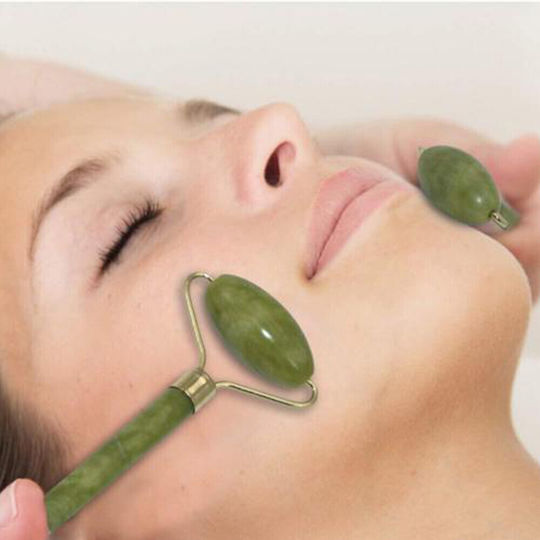 Gesicht-Roller Set aus Jade 1 Stück