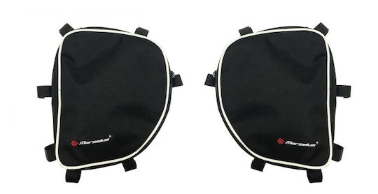 Marselus Motorcycle Soft Bag for Rails Protection Givi Honda XRV750 Africa Twin Black
